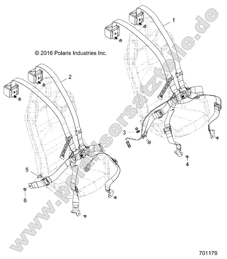 Body, Seat Belt Mounting (701179) Body, Seat Belt Mounting (701179)