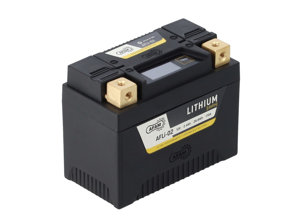 AFAM AFLi-02 Lithium Ionen Batterie 12V LiFePO4 (YTZ5S-BS YTZ5S YTZ7S YTZ6V YTX7L-BS LFP01 HJ01)