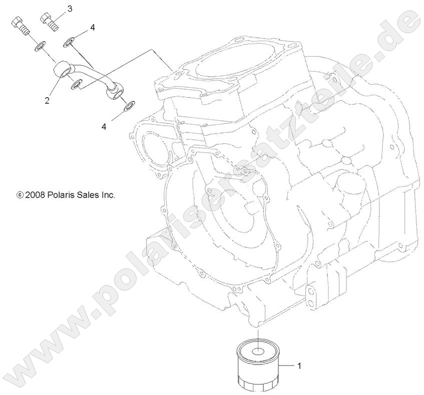 ENGINE, OIL FILTER