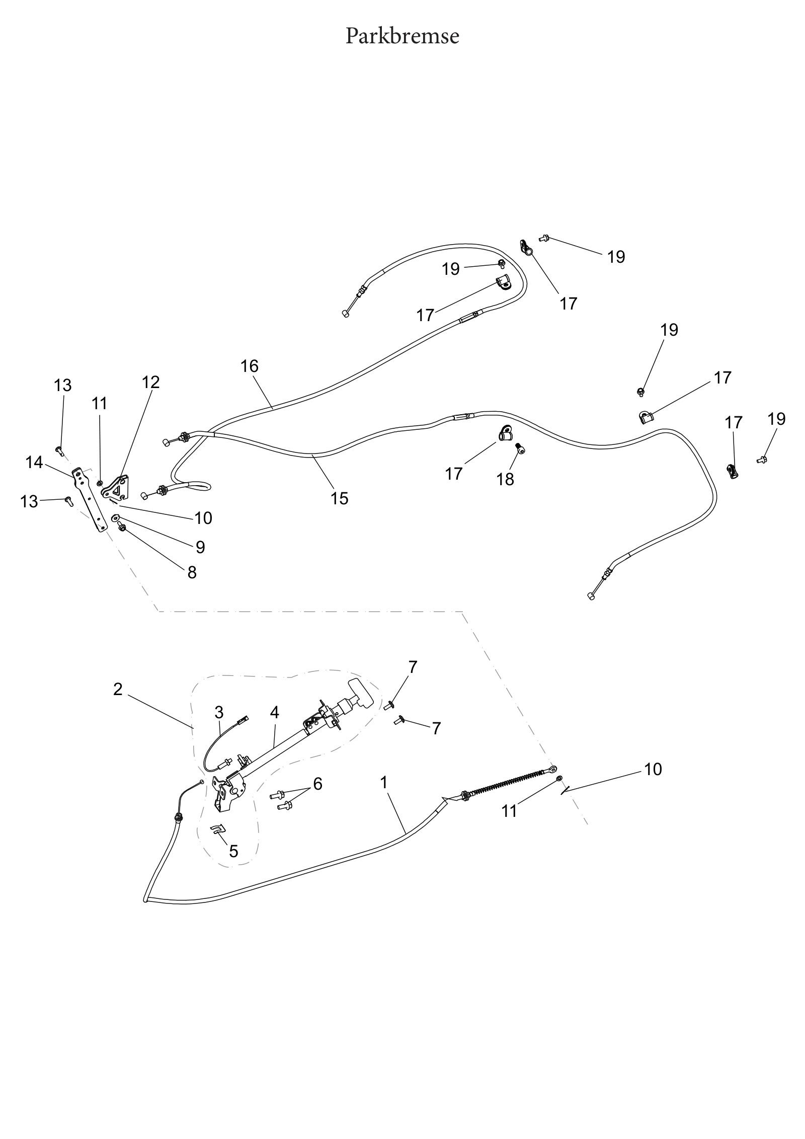 Parkbremse Parkbremse