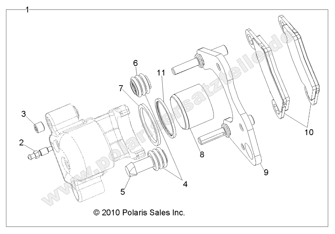 Brakes, Front Caliper Brakes, Front Caliper