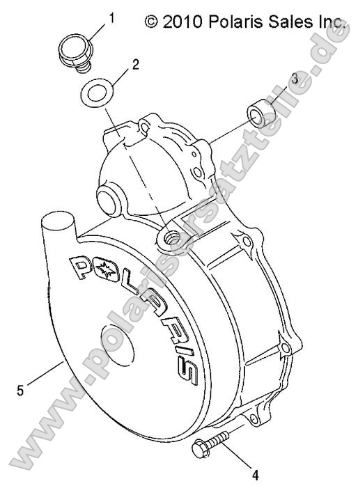 Engine, Flywheel Cover