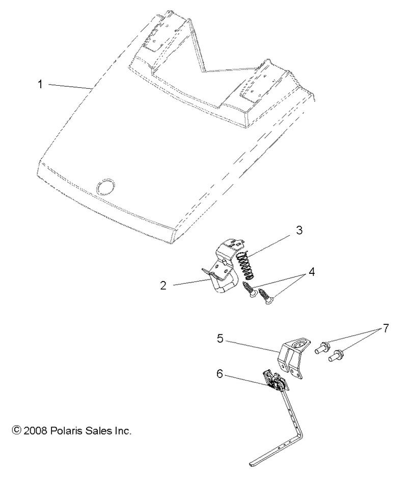 Body, Hood Latch Body, Hood Latch