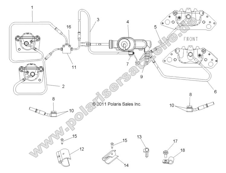 BRAKES, BRAKE LINES and MASTER CYLINDER