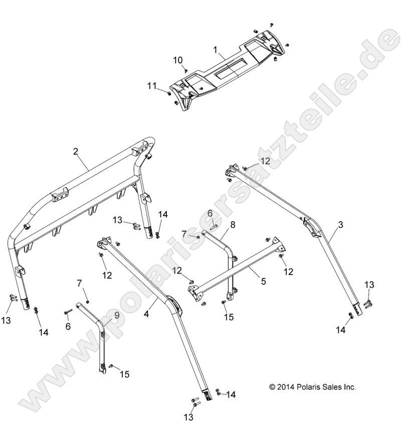 CHASSIS, CAB FRAME CHASSIS, CAB FRAME