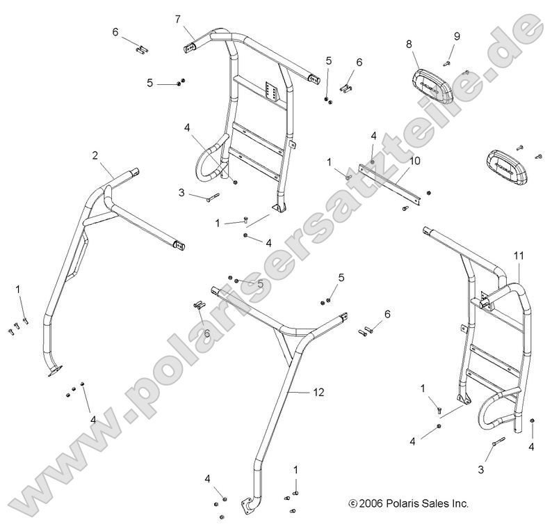 CHASSIS, CAB FRAME