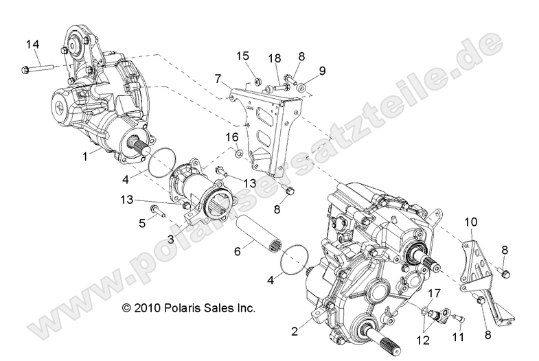 DRIVE TRAIN, GEARCASE, CARRIER MOUNTING DRIVE TRAIN, GEARCASE, CARRIER MOUNTING