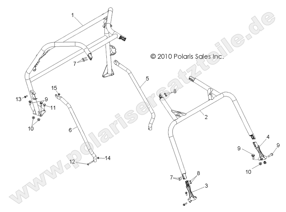 CHASSIS, CAB FRAME and SIDE BARS CHASSIS, CAB FRAME and SIDE BARS