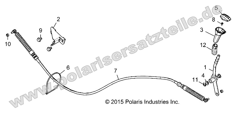 Drive Train, Gear Selector (700603)