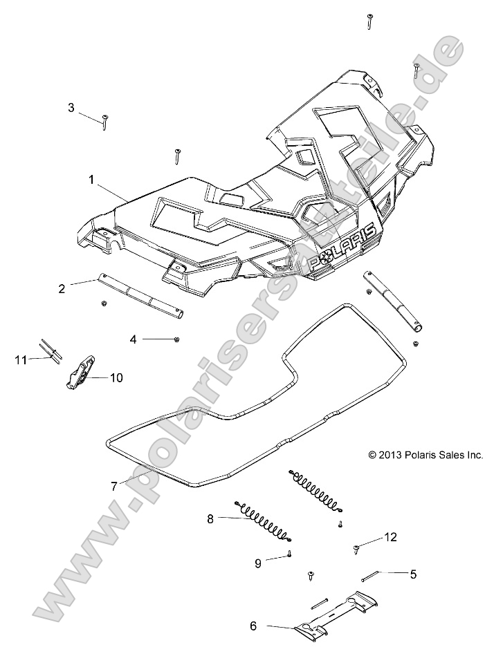 Body, Storage, Front Body, Storage, Front