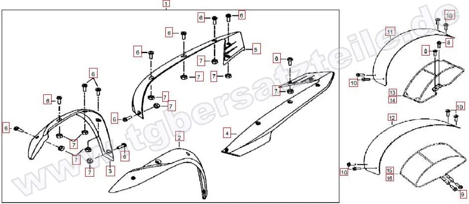 Kotflügelverbreiterung-Kotflügel vorne und hinten Kotflügelverbreiterung-Kotflügel vorne und hinten