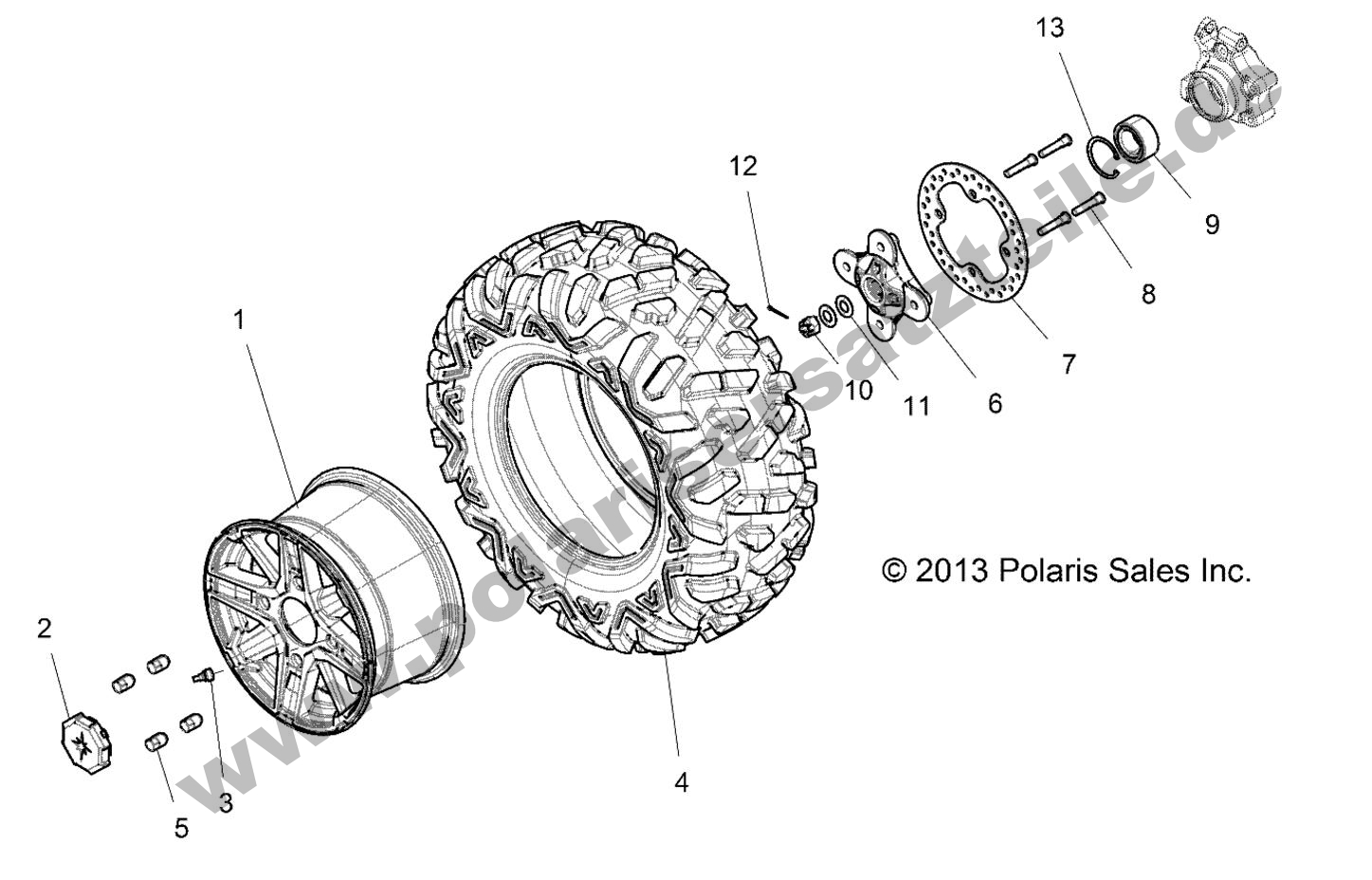 WHEELS, REAR WHEELS, REAR