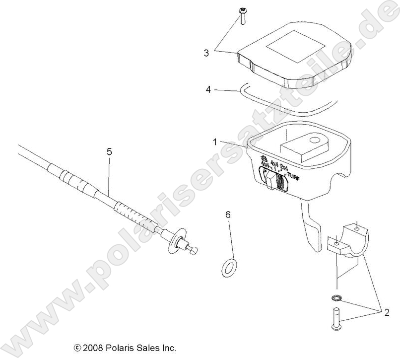 STEERING, CONTROLS, THROTTLE ASM. and CABLE