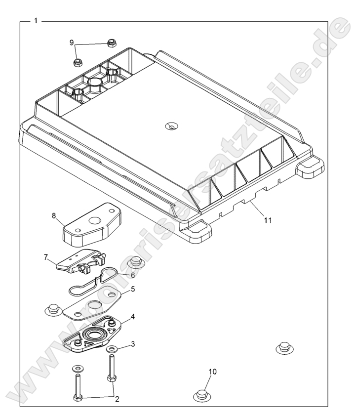 BODY, SEAT, STATIONARY MOUNT BODY, SEAT, STATIONARY MOUNT
