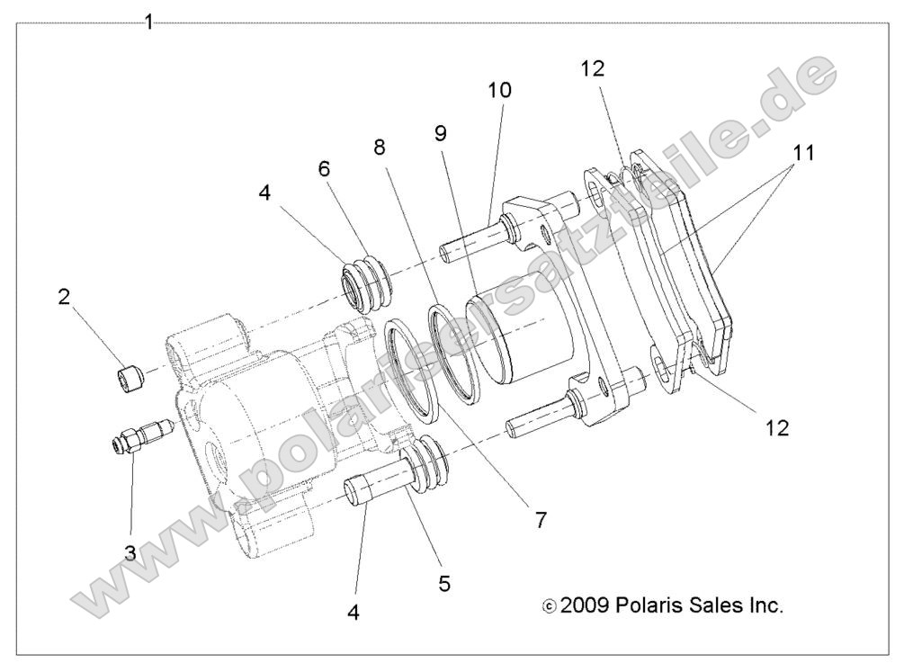 Brakes, Rear Caliper Brakes, Rear Caliper