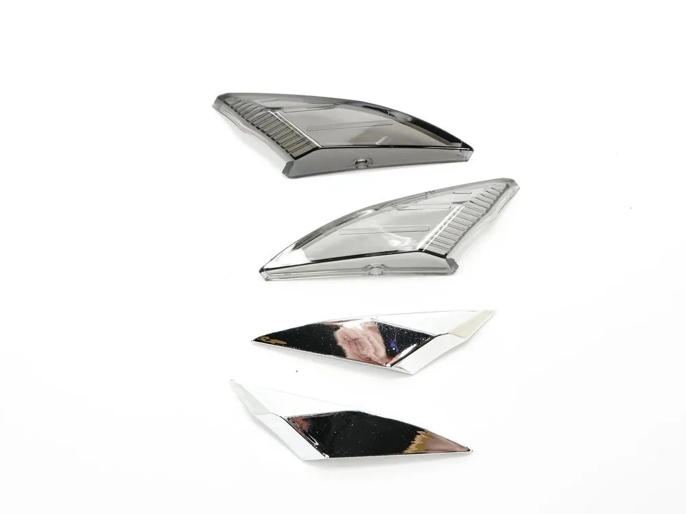 Givi Reflektor transparent für Dekorleiste mit Bremslichthalterung - verchromt