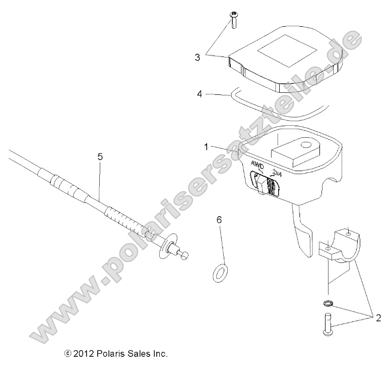 Steering, Controls, Throttle Asm. and Cable Steering, Controls, Throttle Asm. and Cable