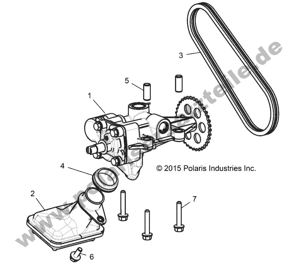 ENGINE, OIL PUMP ENGINE, OIL PUMP