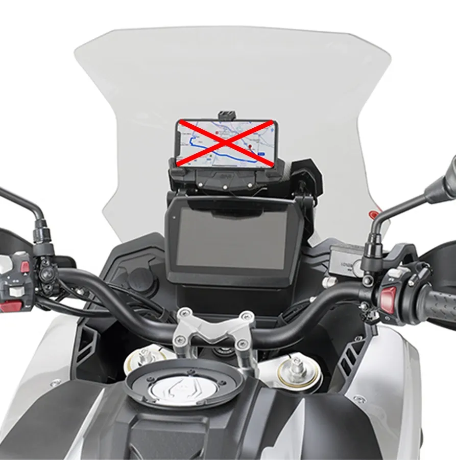Givi Querstange für Smartphone & Navihalterung am Windschild - Voge Valico 525 / 625 DSX 2023-26 Givi Querstange für Smartphone & Navihalterung am Windschild - Voge Valico 525 DSX 2023-24