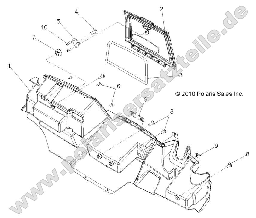 Body, Glove Box Storage