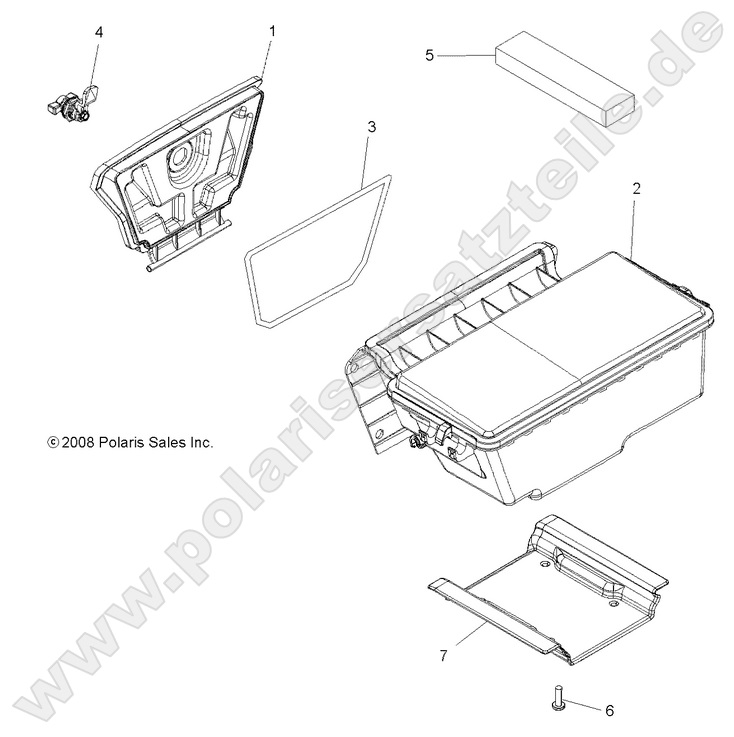 BODY, STORAGE, REAR BODY, STORAGE, REAR