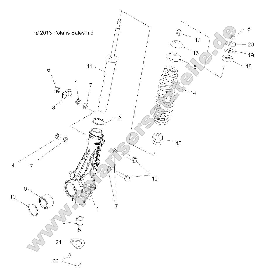 Suspension, Front Strut