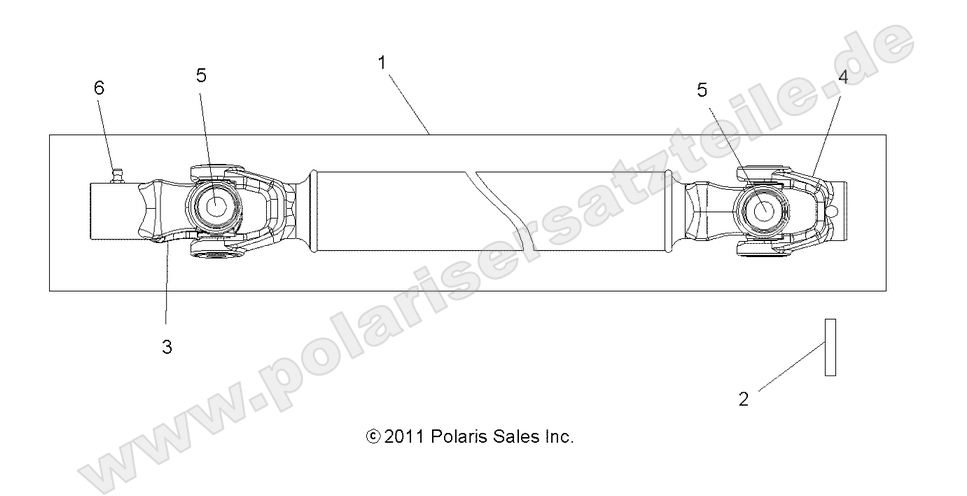 DRIVE TRAIN, FRONT PROP SHAFT DRIVE TRAIN, FRONT PROP SHAFT