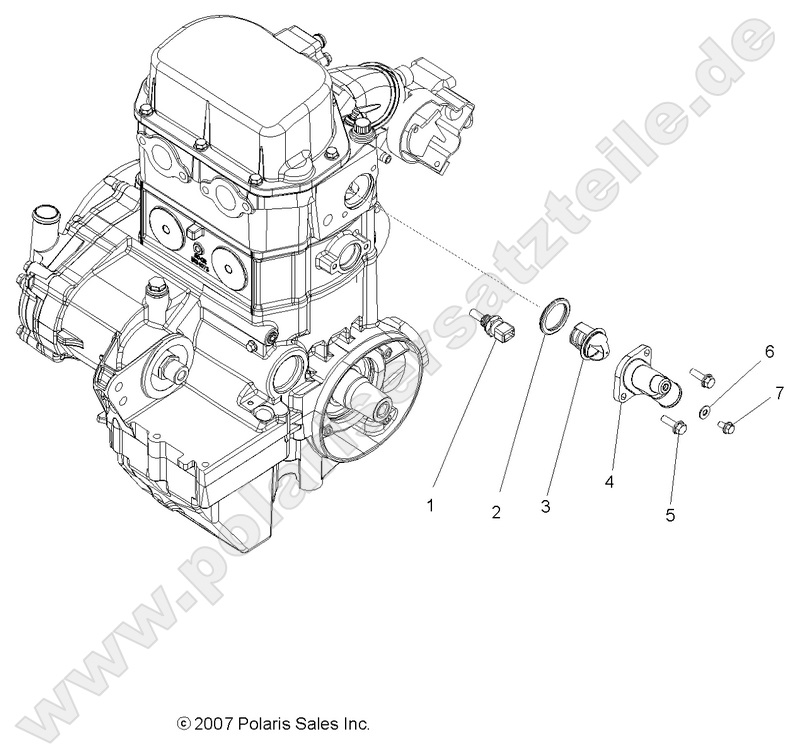 ENGINE, THERMOSTAT ENGINE, THERMOSTAT