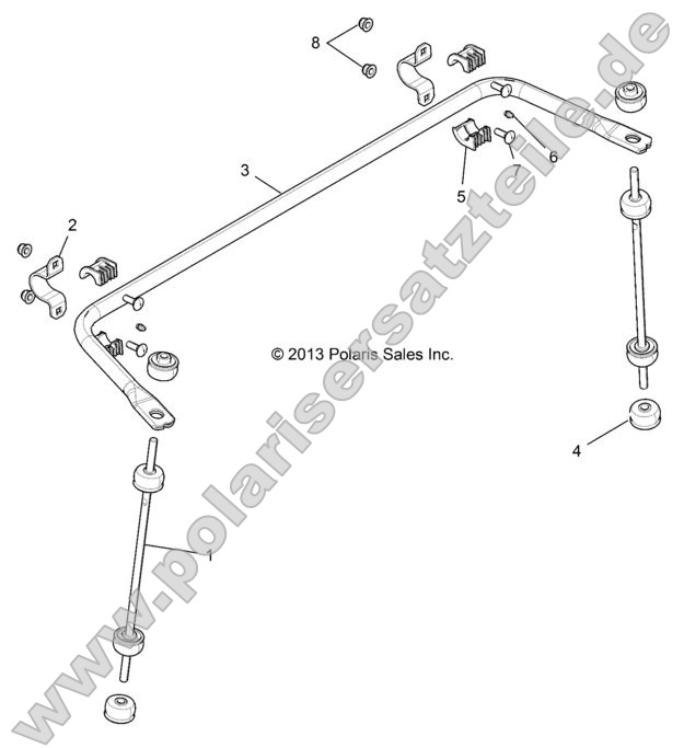 Suspension, Rear Stabilizer Bar
