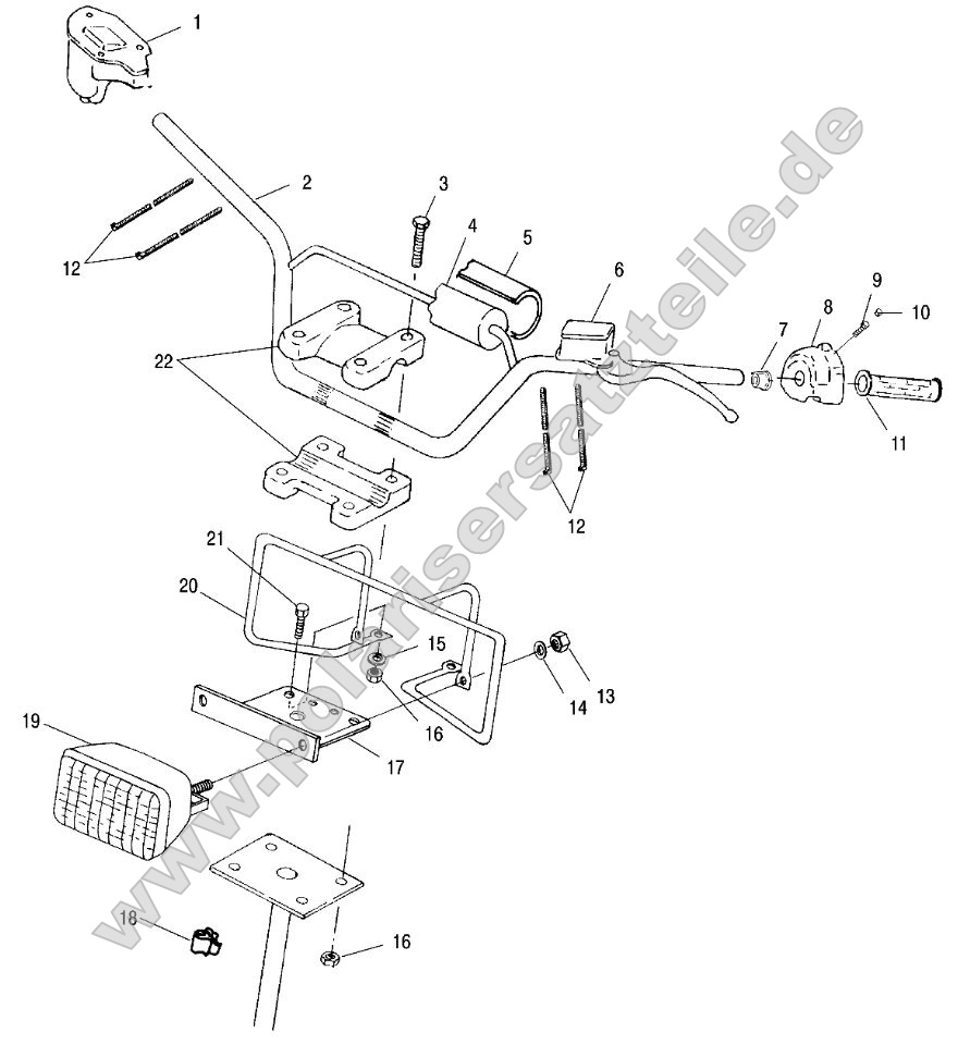 Handlebar/Headlight Handlebar/Headlight
