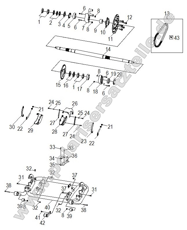 Chassis, Swing Arm and Rear Axle Chassis, Swing Arm and Rear Axle