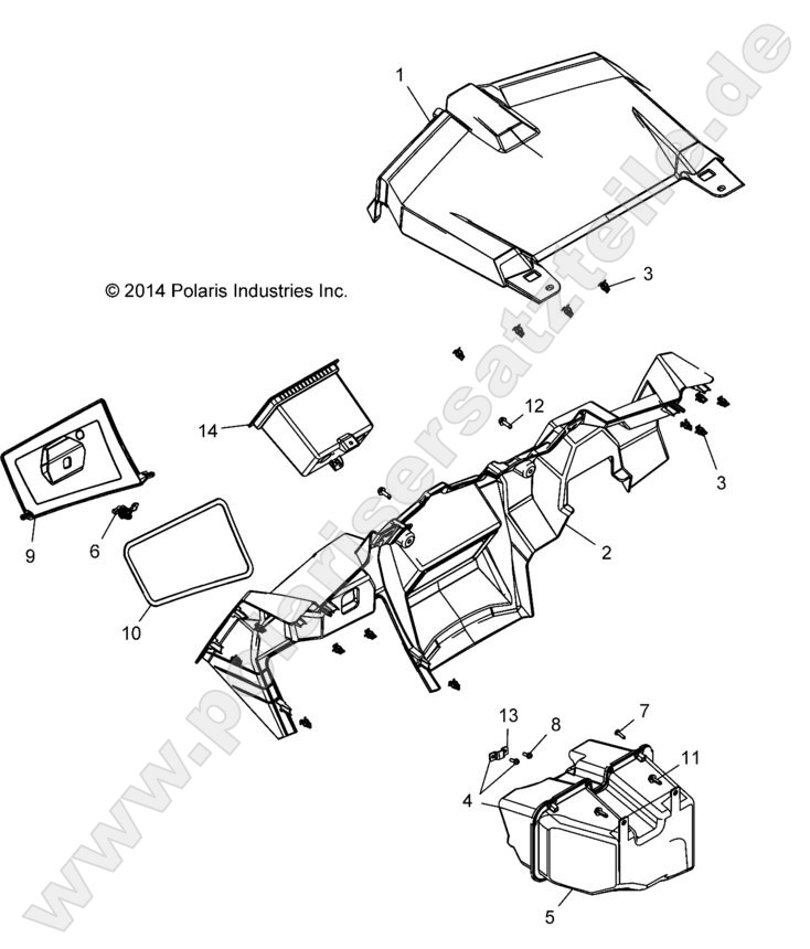 BODY, DASH AND GLOVEBOX BODY, DASH AND GLOVEBOX