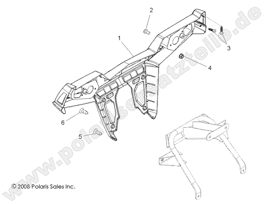 BODY, REAR BUMPER BODY, REAR BUMPER
