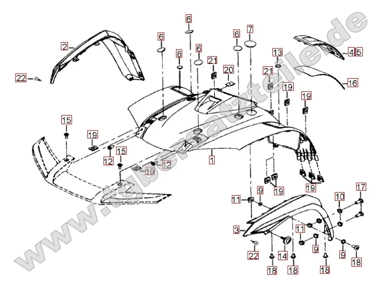 Frontverkleidung Frontverkleidung