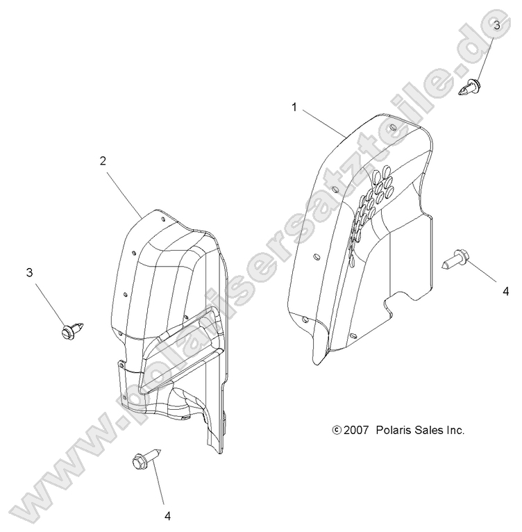 BODY, MUD GUARDS BODY, MUD GUARDS