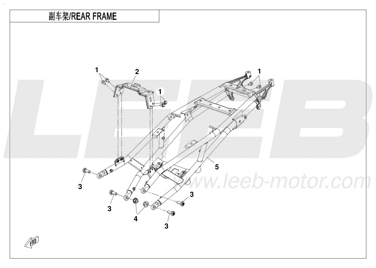 F03-3 REAR FRAME