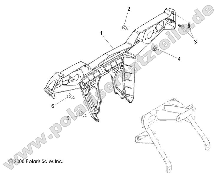 BODY, REAR BUMPER