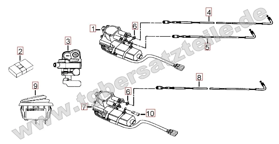 Stellmotor Differenzialsperre Stellmotor Differenzialsperre