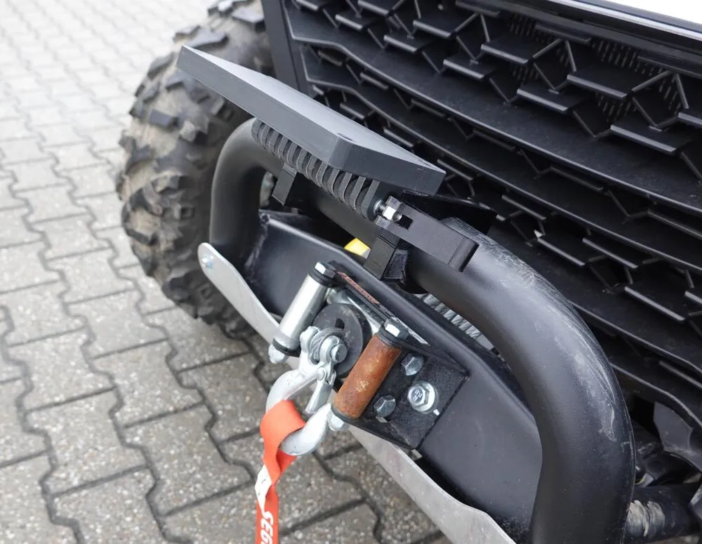 TMP Kennzeichenhalter vorne / Nummernschildhalterung klappbar - Universal mit 42 mm