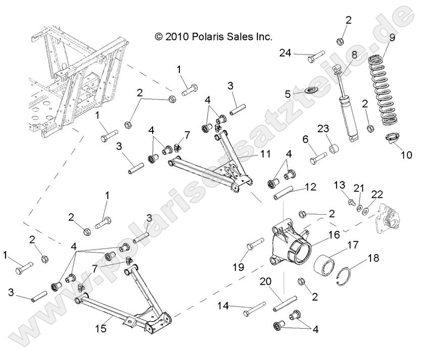 SUSPENSION, REAR