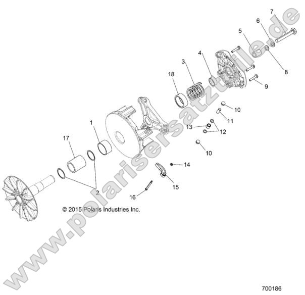 Drive Train, Primary Clutch