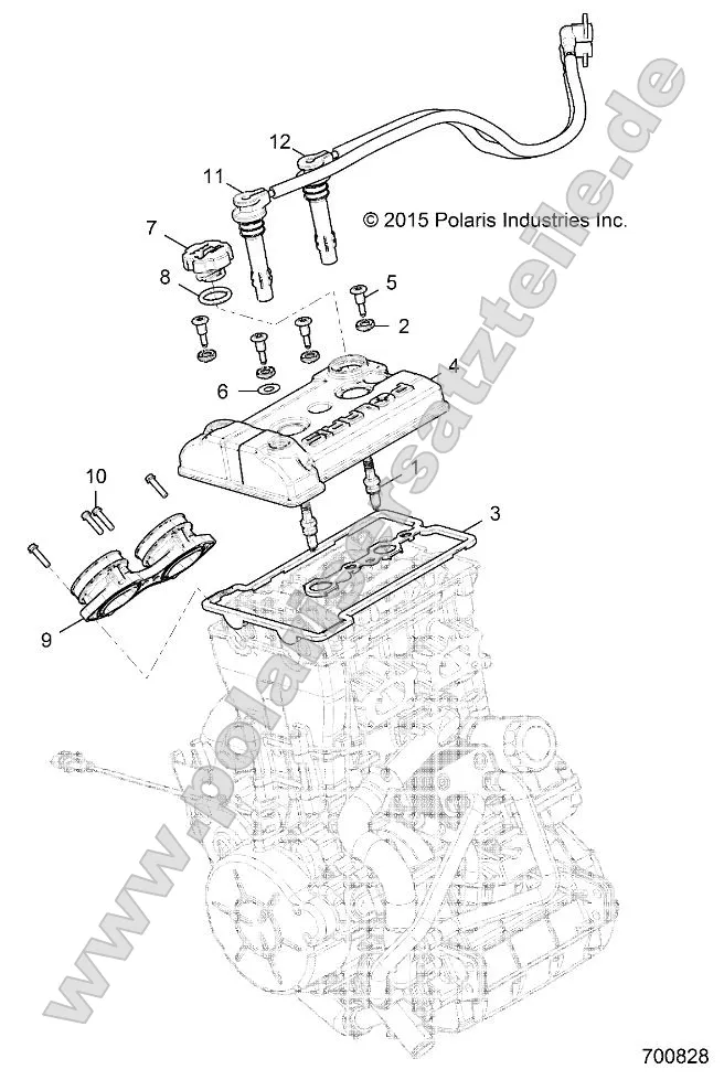 Engine, Throttle Body and Valve Cover Engine, Throttle Body and Valve Cover