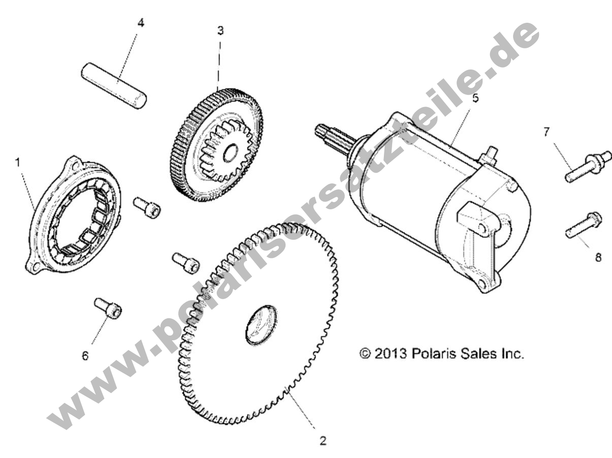 ENGINE, STARTER ENGINE, STARTER