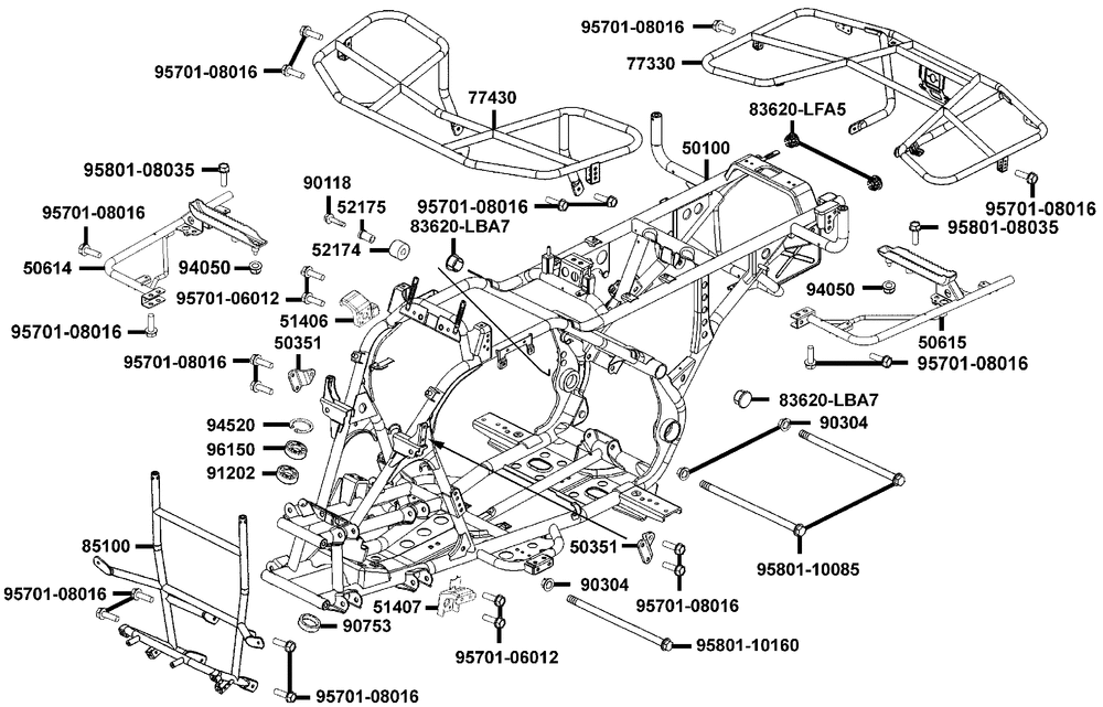 Rahmen Chassis, Rahmenteile & Gepäckträger Rahmen Chassis, Rahmenteile & Gepäckträger