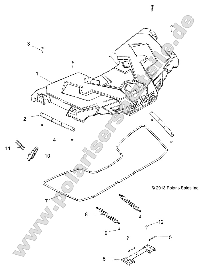 Body, Storage, Front Body, Storage, Front