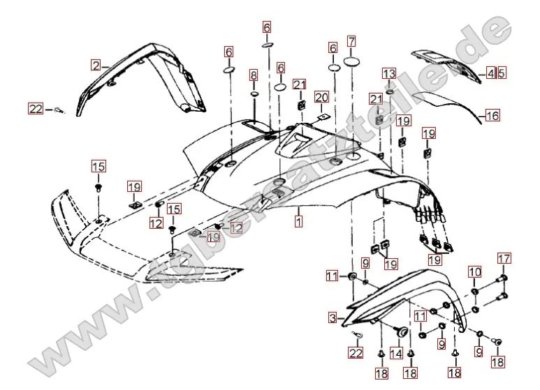 Frontverkleidung Frontverkleidung