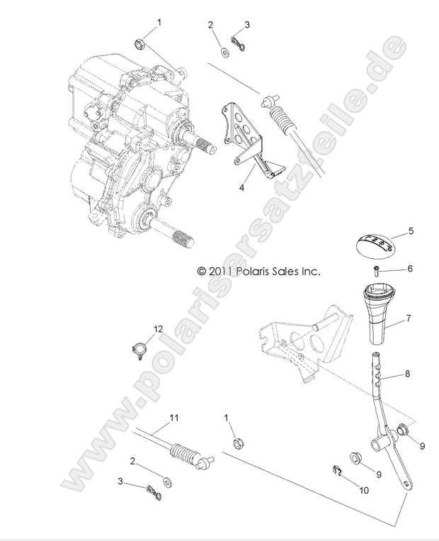 DRIVE TRAIN, GEAR SELECTOR DRIVE TRAIN, GEAR SELECTOR