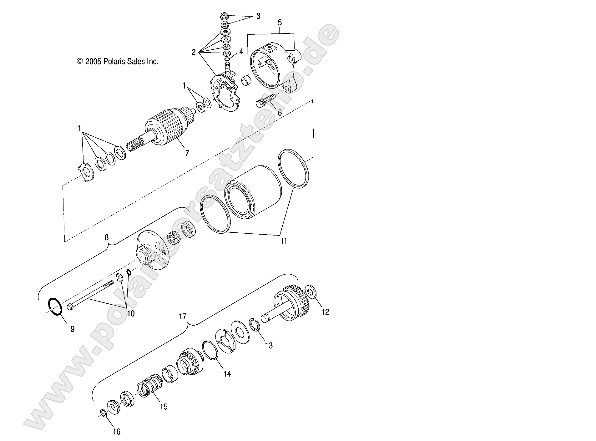 STARTING MOTOR