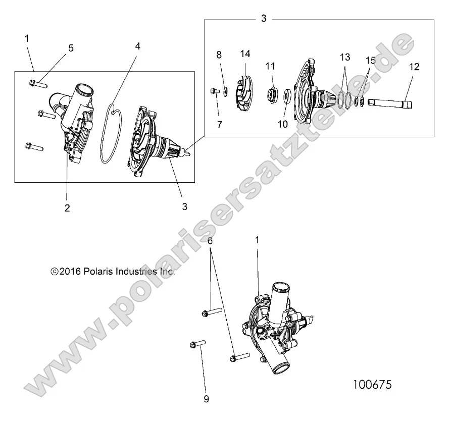 Engine, Cooling, Waterpump Engine, Cooling, Waterpump