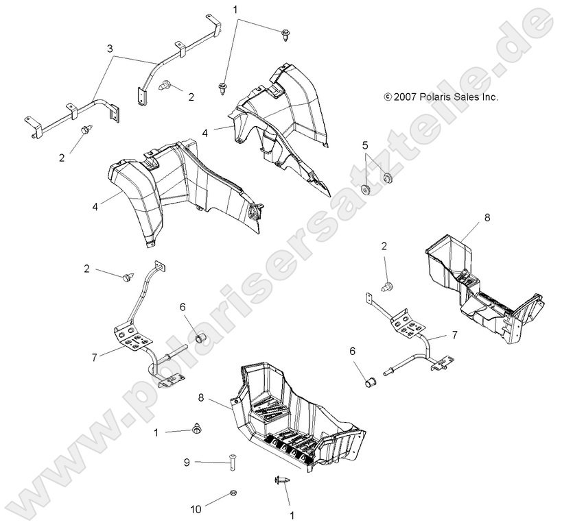 BODY, REAR CAB BODY, REAR CAB